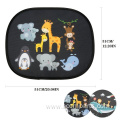 Latest non-woven pvc cartoon car sunshade